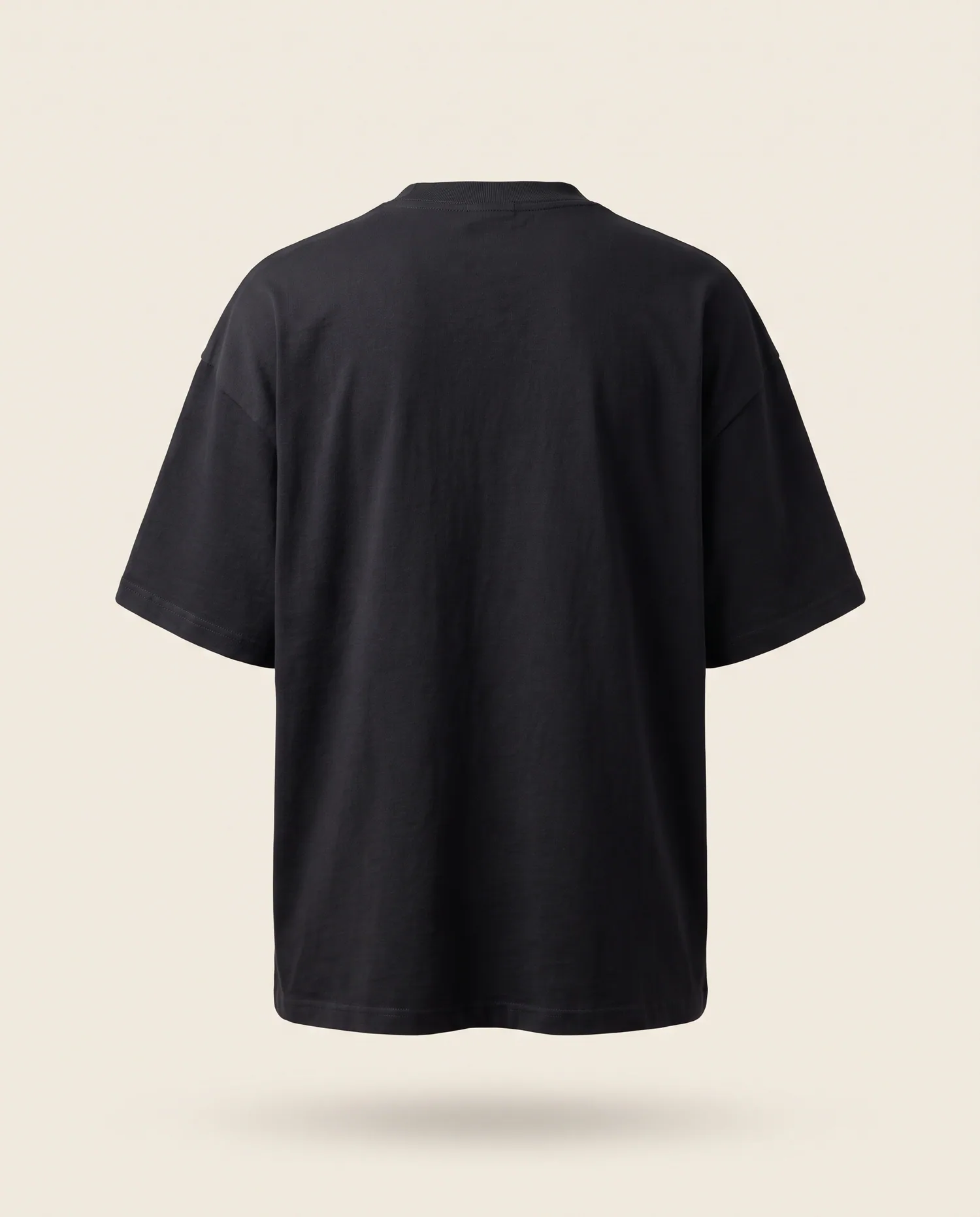 Heavy Tee in Charcoal, back