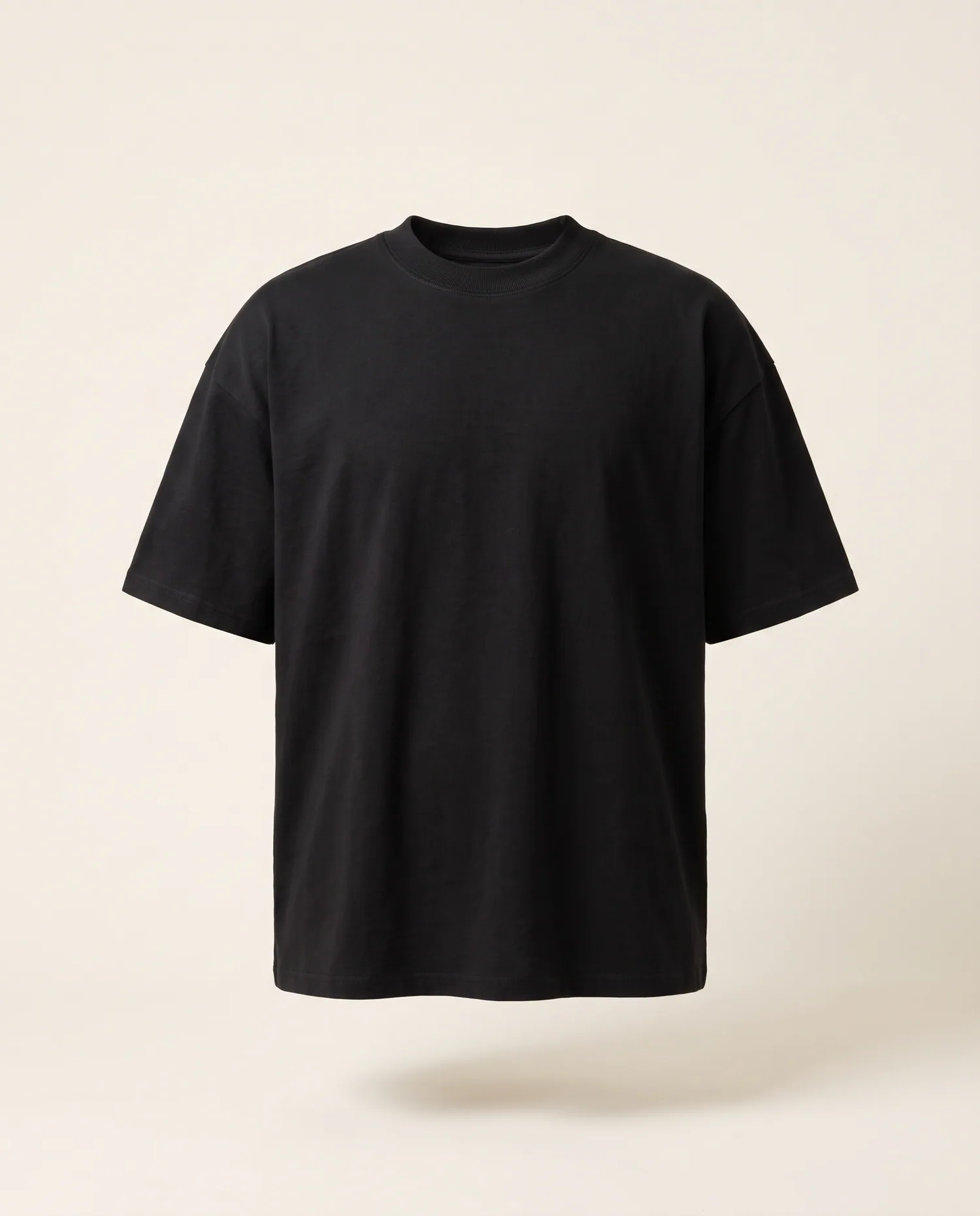 Heavy Tee in Charcoal, front